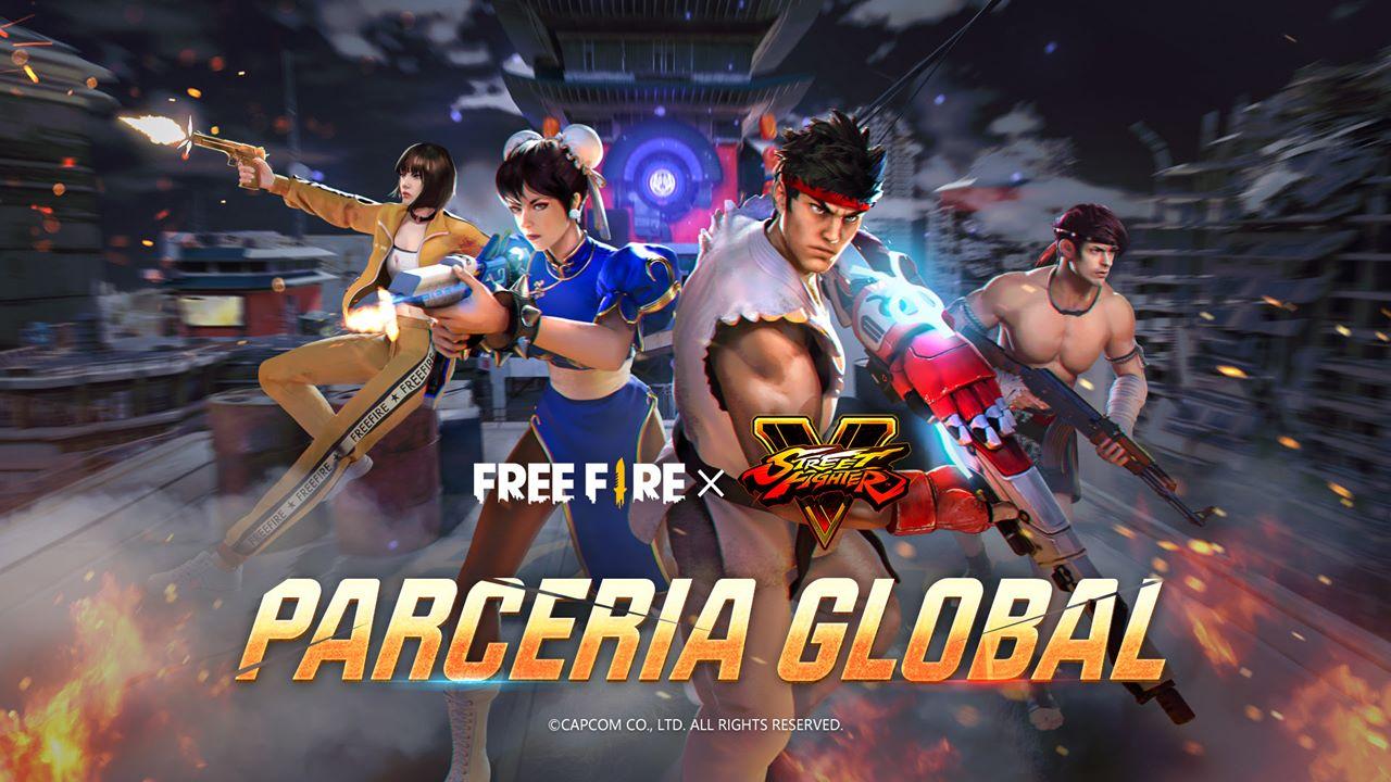 Con Hadouken y más, la colaboración entre Free Fire y Street Fighter V comienza hoy