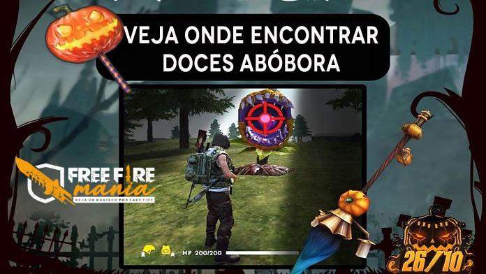 Como Coletar Doces de Abóbora no Free Fire