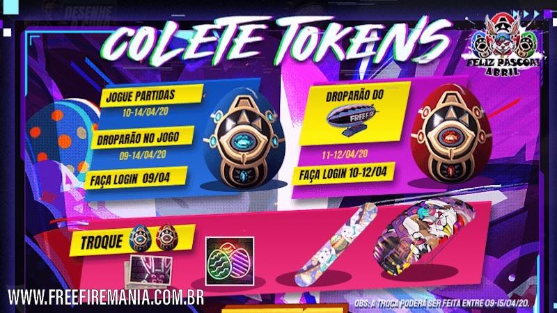 Como coletar Ovos de Páscoa Azul e Vermelho no Free Fire?