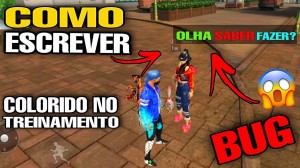 COMO ESCREVER COLORIDO FREEFIRE COMO DEIXAR BIO COLORIDA COMO DEIXAR PERFIL  COLORIDO ATUALIZADO 2022 