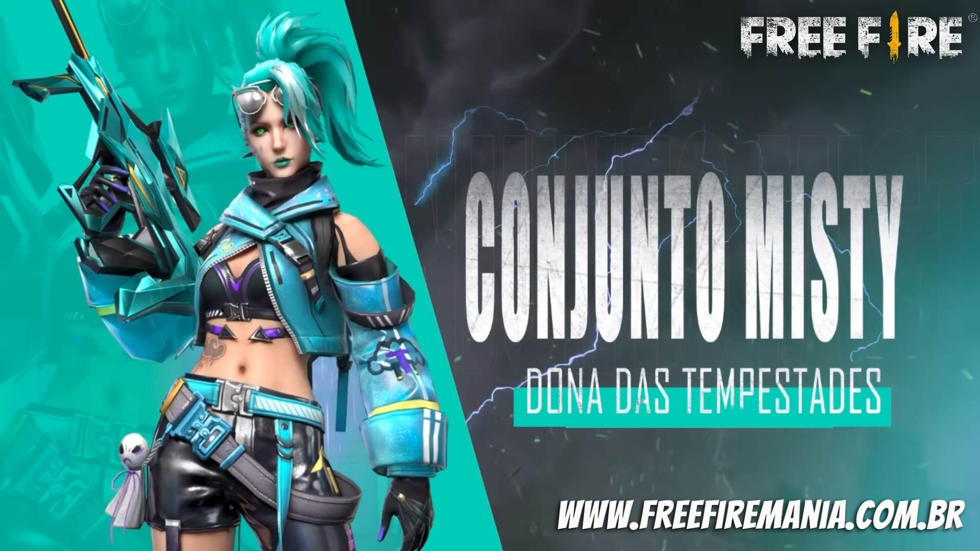 Como conseguir a nova skin Dona das Tempestades grátis no Free Fire