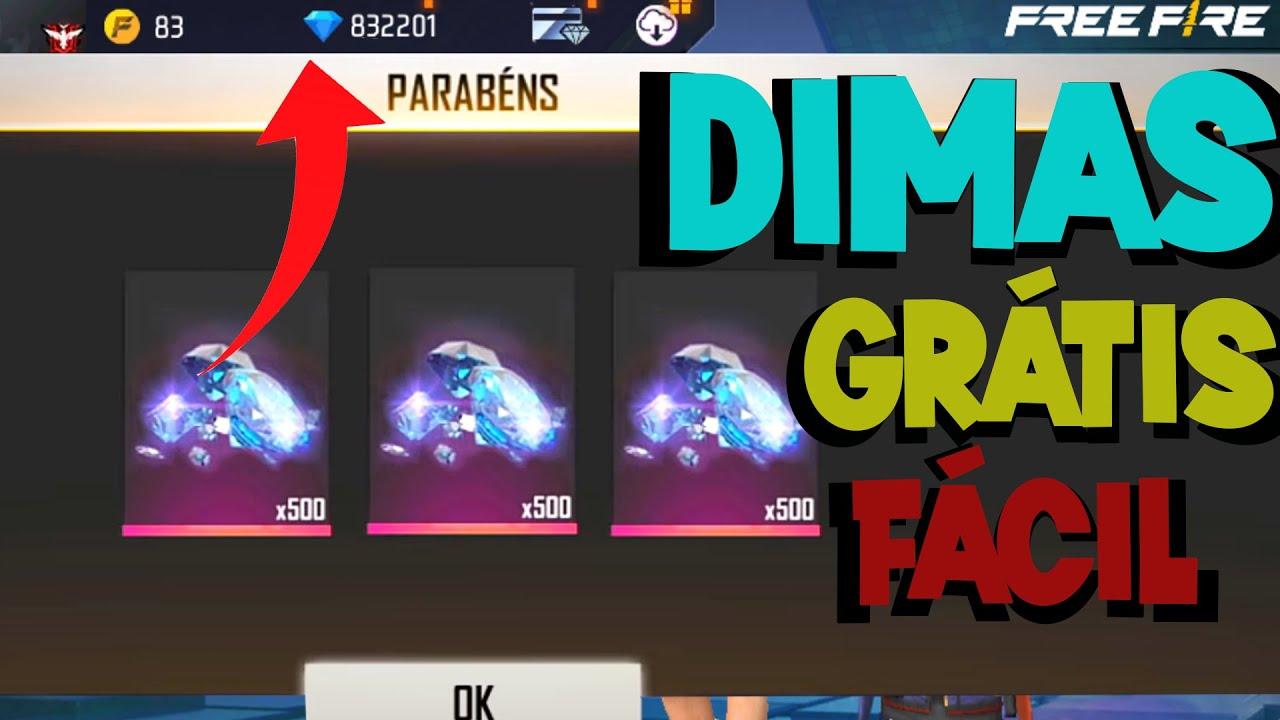 Tutorial para obter diamantes em Free Fire 2021 grátis - até 6000