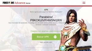 Servidor Avançado Free Fire OB38: Como obter Código de Ativação