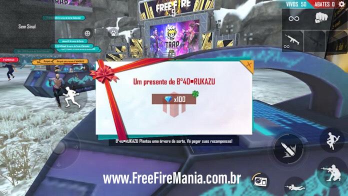 Família, tutorial de como resgatar os códigos que a GANENA FREE FIRE o