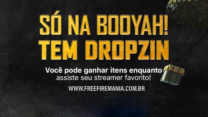 Como ganhar e conseguir resgatar Dropizin na BOOYAH! do Free Fire