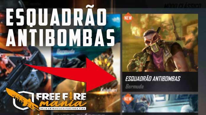 Como jogar o novo Modo Esquadrão Antibombas no Free Fire