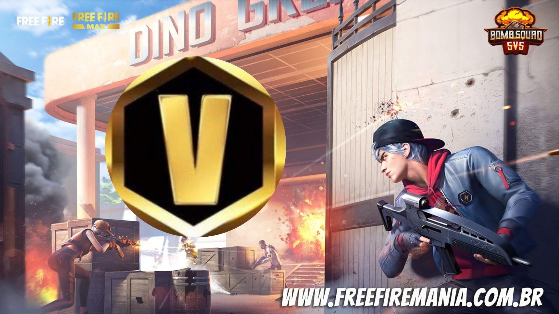 V de Verificado Free Fire: Ⓥ para copiar e colar no nick o símbolo amarelo  e dourado