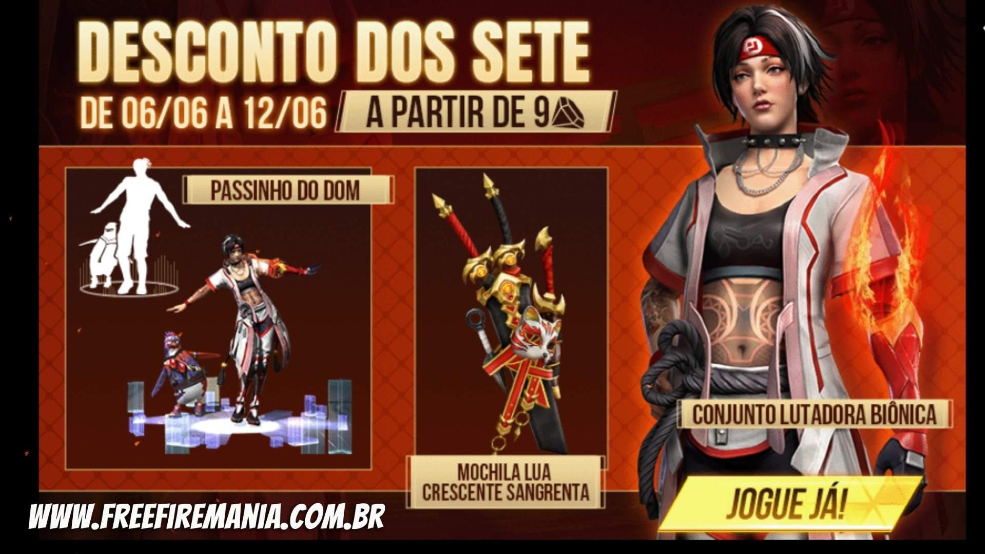 NOVO CODIGUIN DO FREE FIRE ! CÓDIGO DA MOCHILA BIÔNICA