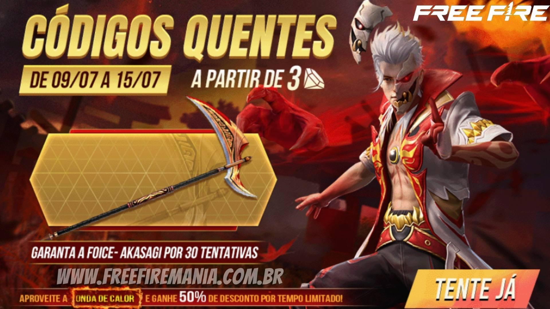 CODIGOS Y EVENTOS FREE FIRE