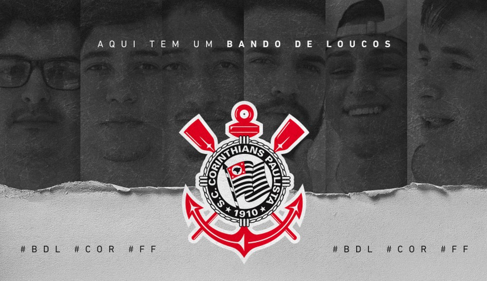 Corinthians anuncia sua equipe de Free Fire, Bando de Loucos