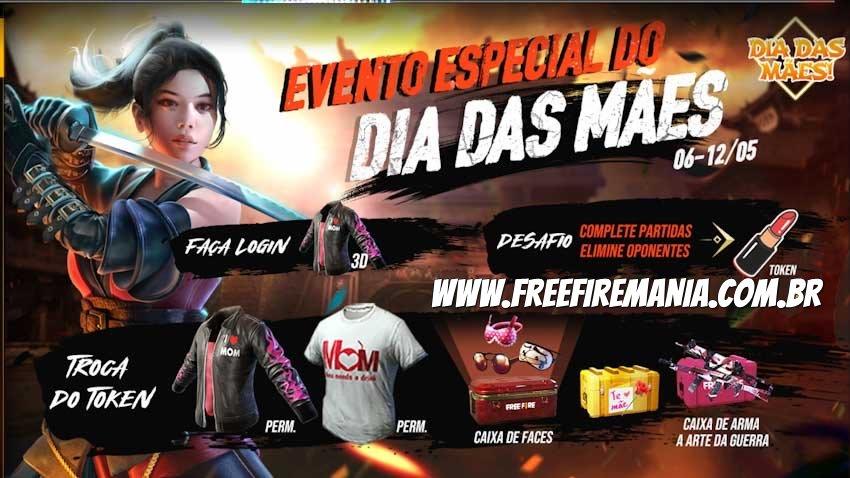 Dia das Mães Free Fire 2020