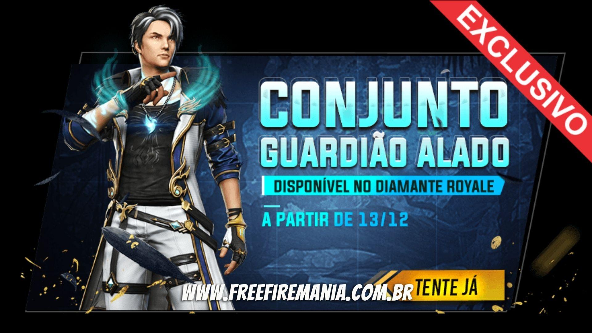 Royale Diamante Free Fire: Winged Guardian será el último set de 2021