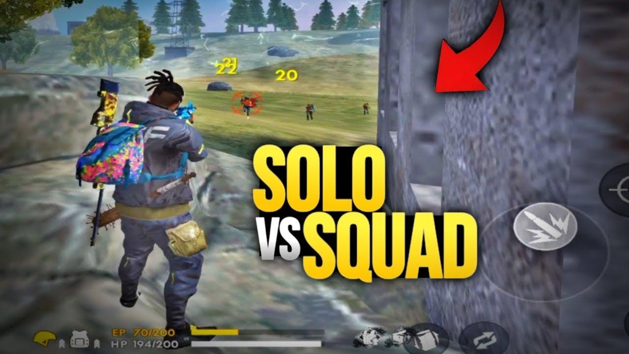 Dica Free Fire: como jogar Solo vc Squad nas partidas Battle Royale