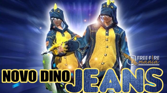 Dino Jeans: Conheça a nova Skin do Free Fire