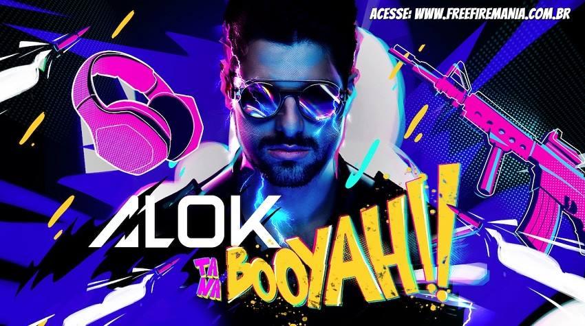 DJ Alok will be streaming with his own Free Fire character on BOOYAH!