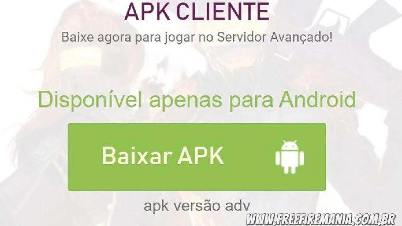 Free Fire Advanced Server APK Download Downloaded