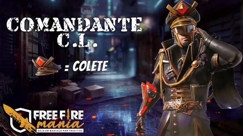 Commander CL arrived at the Free Fire Hunt Awards event