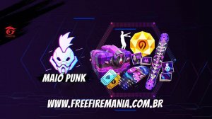 Free Fire Grátis! Pacote feminino DJ Glow, prancha, paraquedas e banner  será liberado no jogo