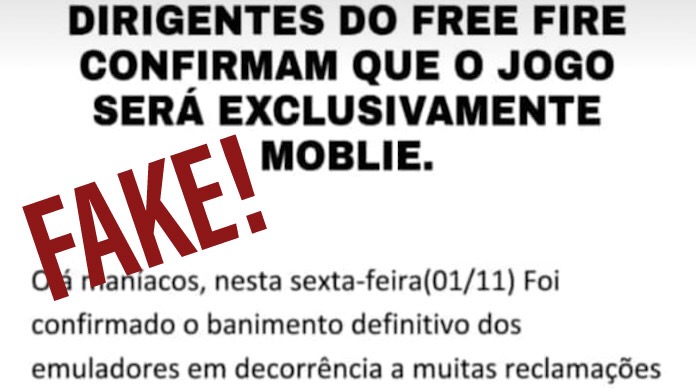 Free Fire vai acabar? Relembre falsos boatos que rolam nas redes