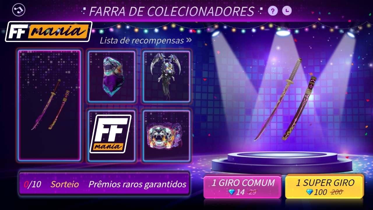 Farra de Colecionadores Free Fire: veja como funciona o evento inédito