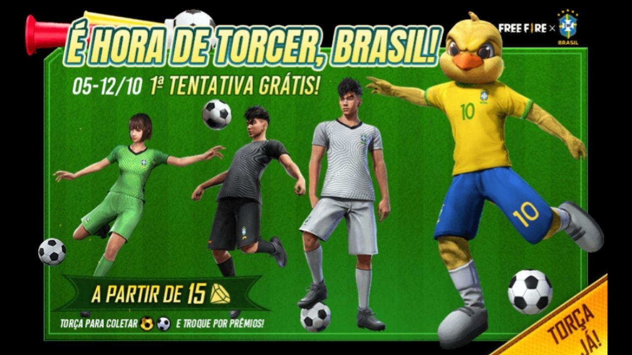 FF: Saiba como resgatar o codiguin do pacote completo da seleção