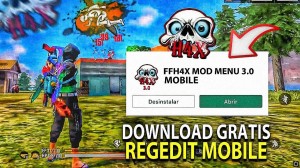 COMO BAIXAR E INSTALAR HACK NO FREE FIRE 2023 DE CAPA E DIAMANTES PELO  GOOGLE (LINK DIRETO) MOD MENU 