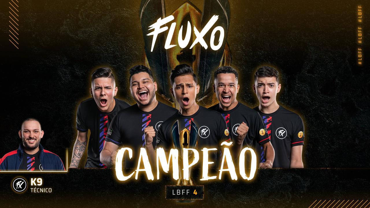 Fluxo is the Free Fire LBFF champion, LOUD draws but is vice