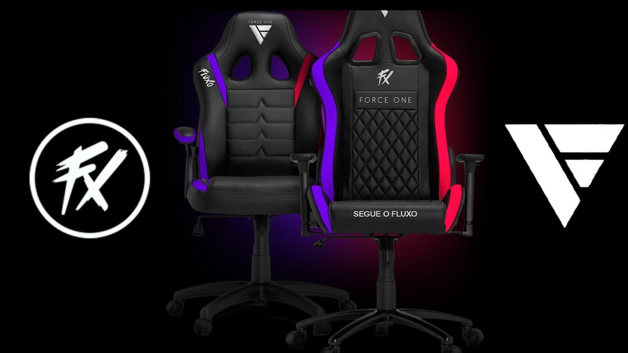 Fluxo se junta com marca "Force One" e lança linha exclusiva de cadeiras gamer