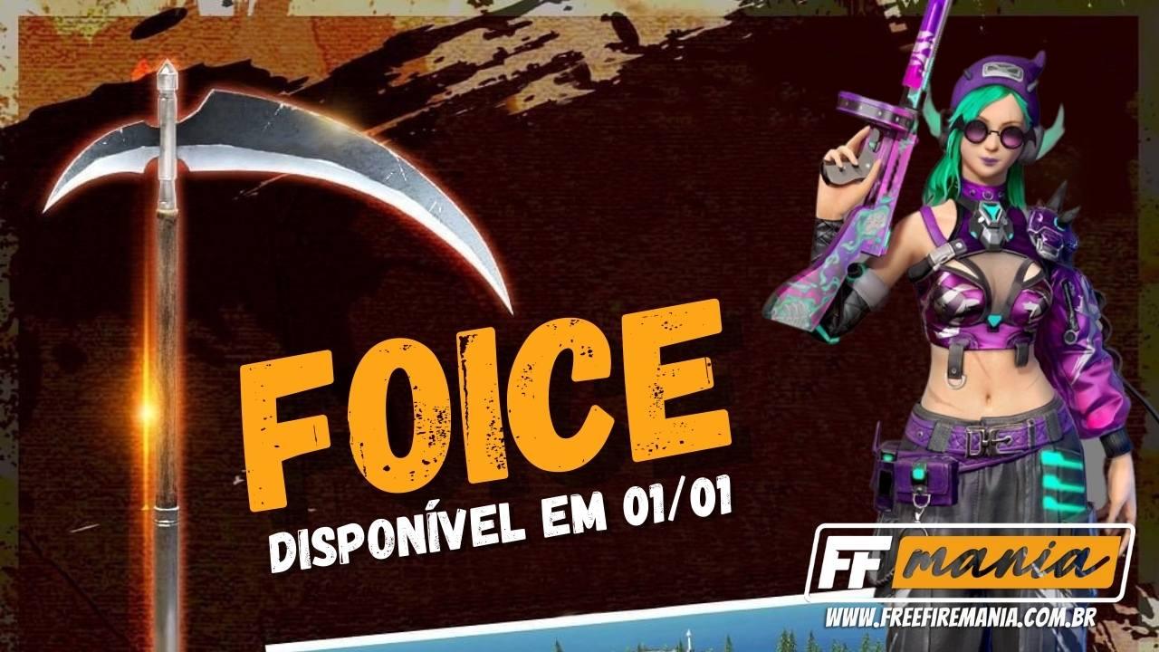 Recarga Free Fire: 1 de novembro (2022); diamantes por recompensa Foice  Caveira Guardiã