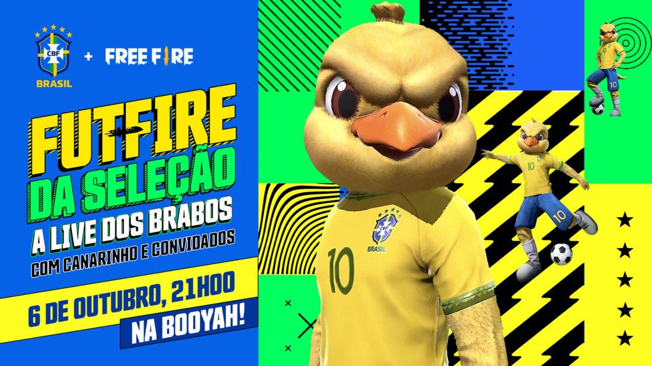 CODIGUIN FF: Garena libera novo código da CBF com Canarinho; Resgate no  Rewards em 2023