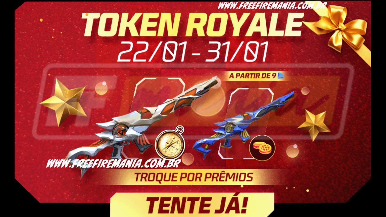 Free Fire: como conseguir ARMAS DA LEGIÃO no novo Token Royale