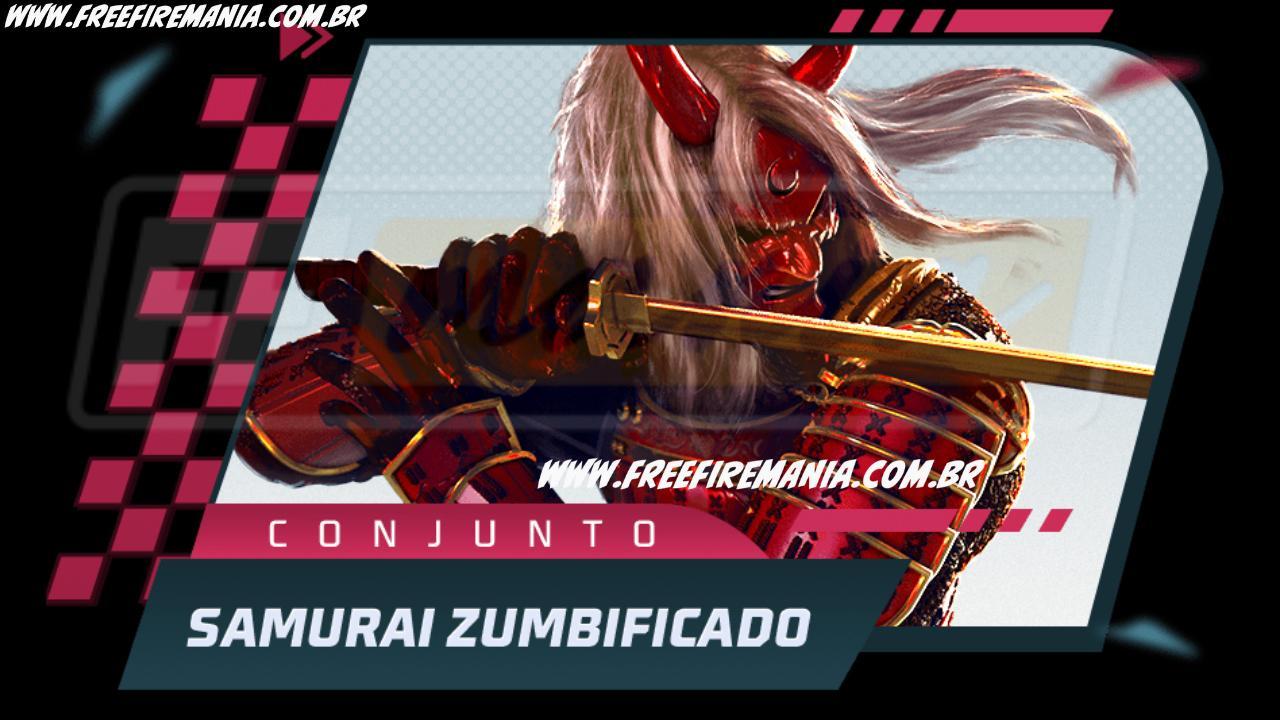 Free Fire: como conseguir Conjunto Samurai Zumbificado no novo Token Royale