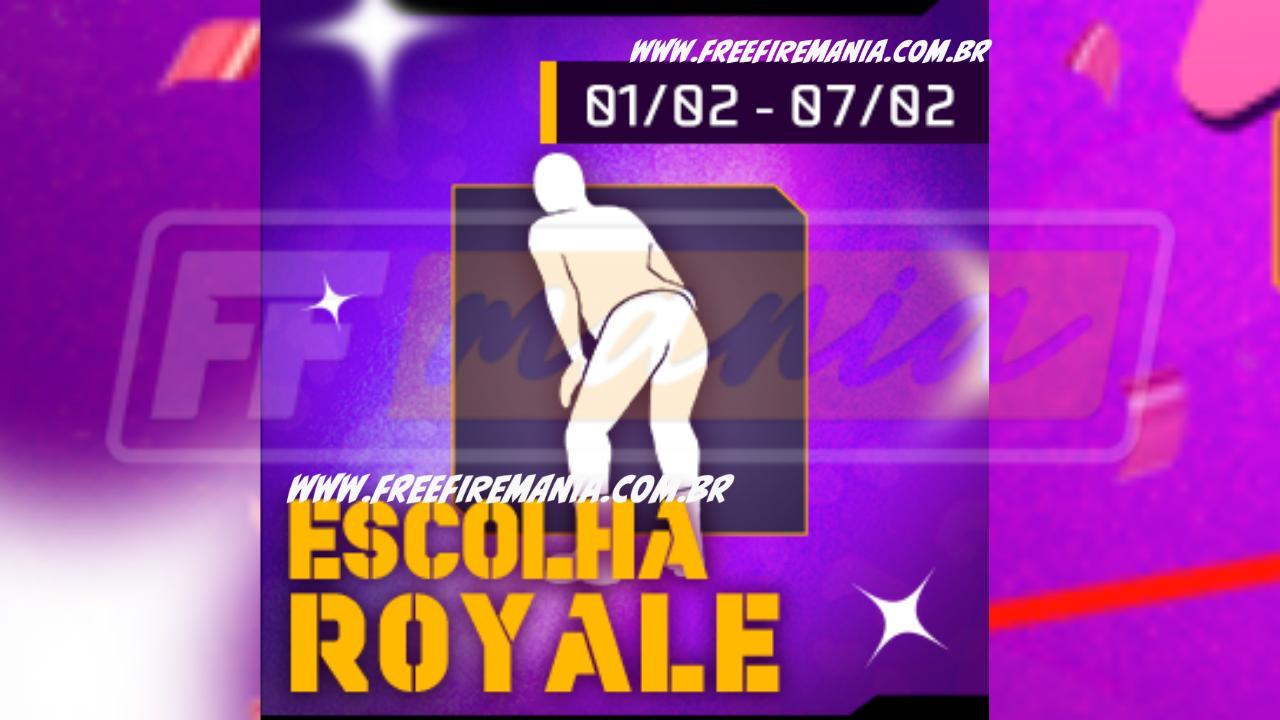 Free Fire: como conseguir Emote Quadradinho no Escolha Royale