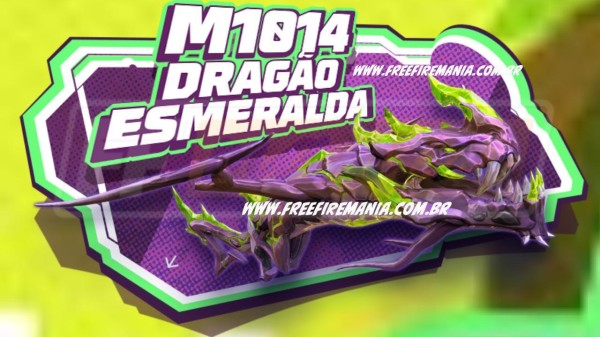 Free Fire: como conseguir M1014 Dragão Esmeralda no Escolha Royale