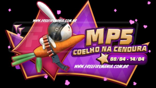 Free Fire: como conseguir MP5 Coelho na Cenoura no Escolha Royale