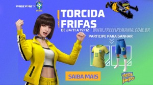 Jaqueta Santander do Free Fire começa a chegar na gringa por 9