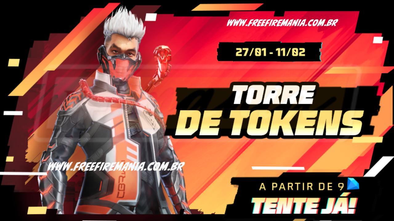 Free Fire: Conjunto Cobra no Torre de Tokens. Saiba tudo!