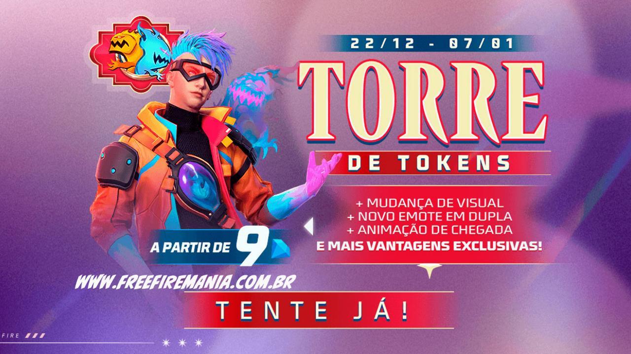 Free Fire: Conjunto Quebrando Gelo Lendário no Torre de Tokens. Saiba tudo!