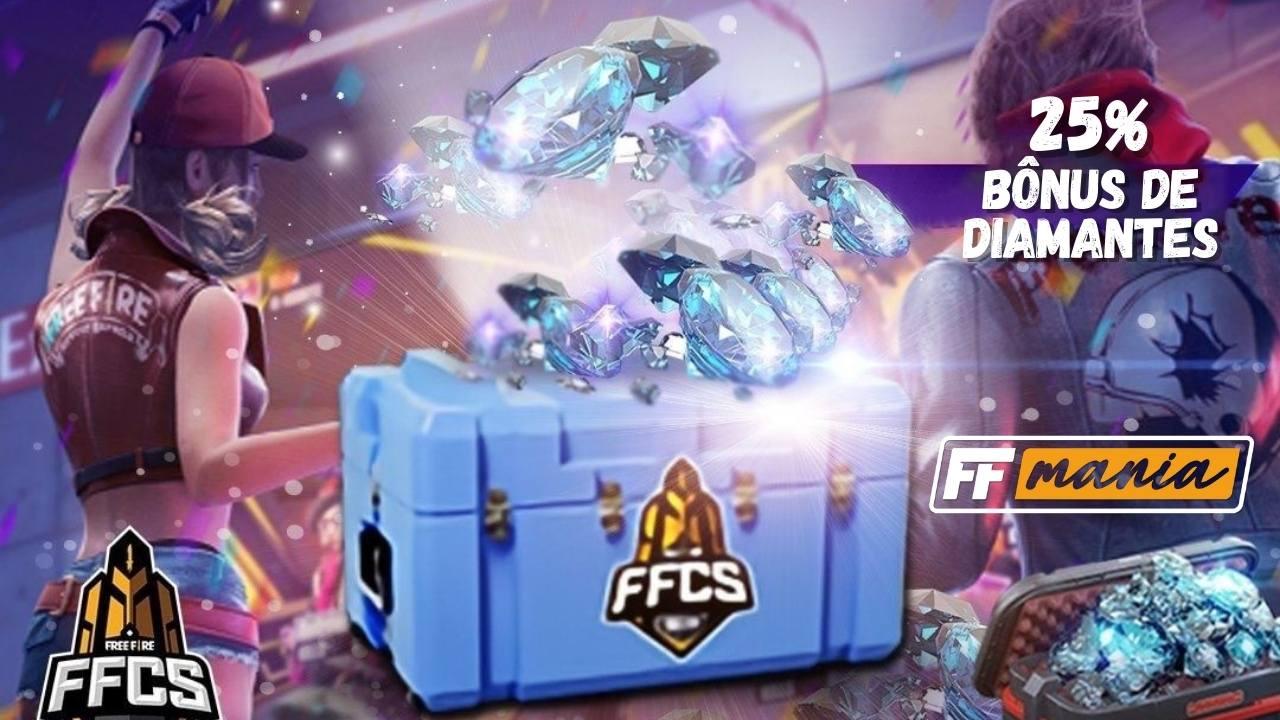 FF: Recarga com bônus de diamantes; saiba mais - Pichau Arena