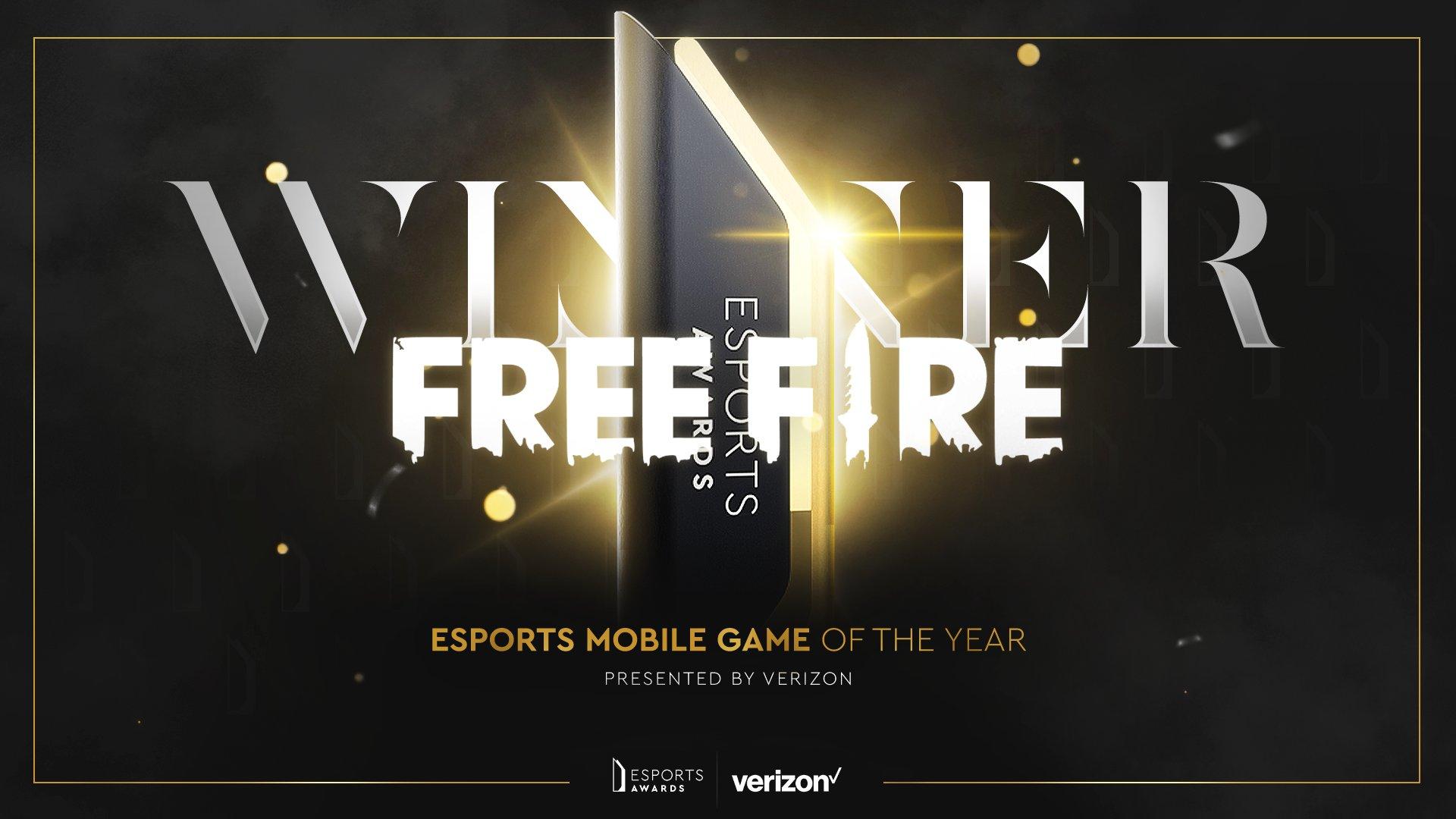 Free Fire é eleito o jogo de esports mobile do ano no Esports Awards 2021