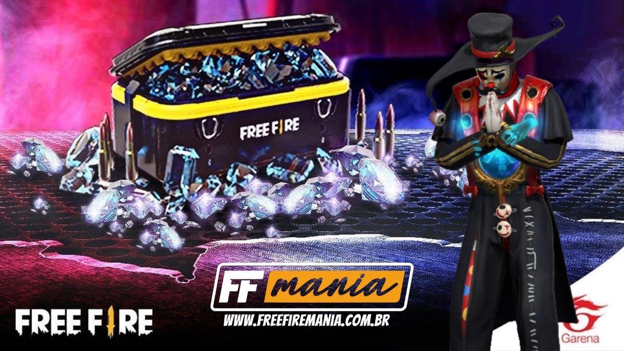 Free Fire: evento de Recarga Misteriosa distribui prêmios; veja