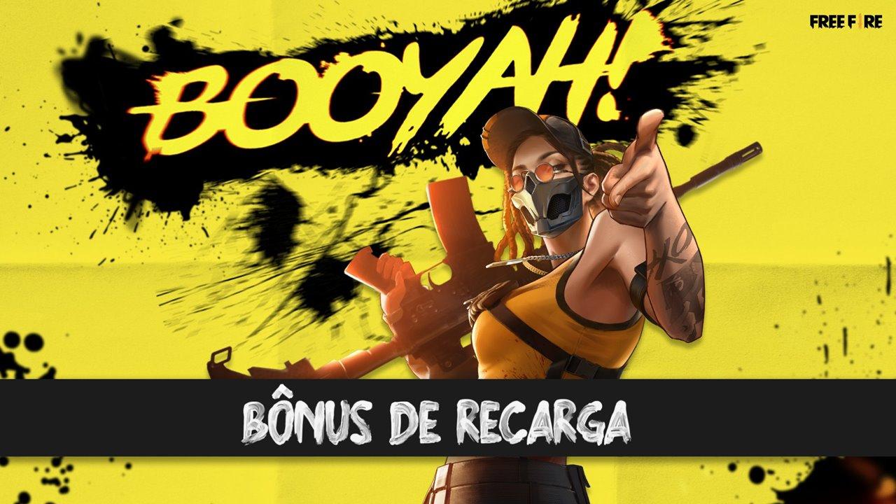 Free Fire: evento de recarga concede 110% de bônus em diamantes