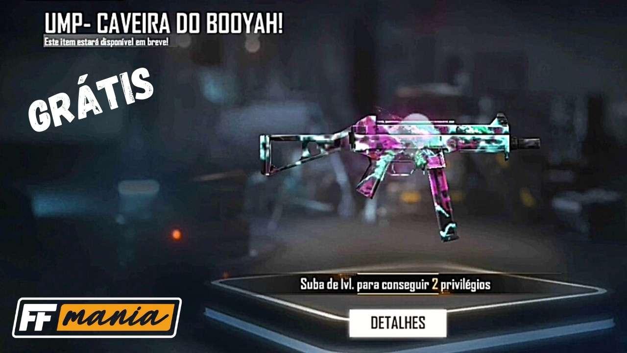 Free Fire: Garena anuncia a primeira skin evolutiva de armas