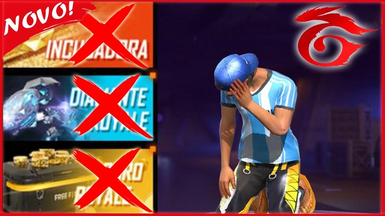 Incubadora e Diamante Royale do Free Fire chegarão ao fim; Entenda