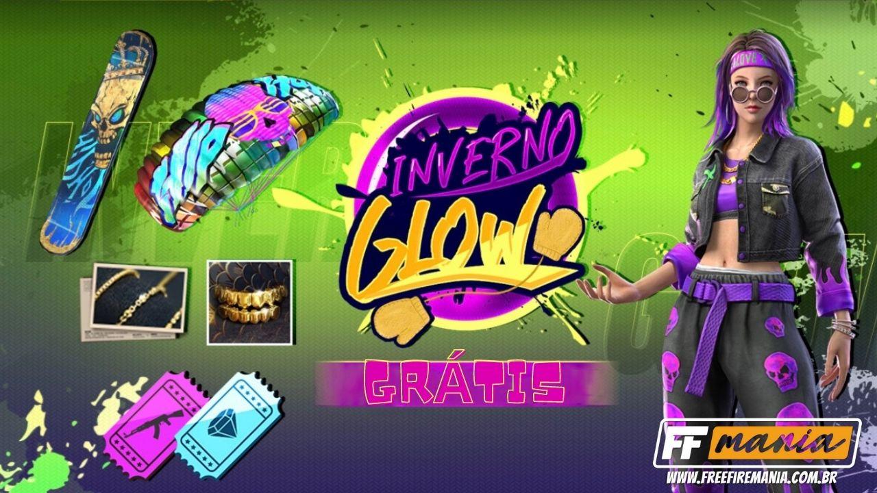 Free Fire: Inverno Glow começa no game; veja os itens grátis, free fire