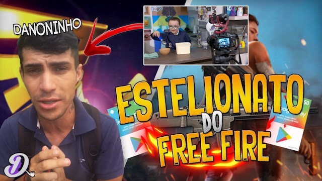 Free Fire no Fantástico da Rede Globo: Estelionato