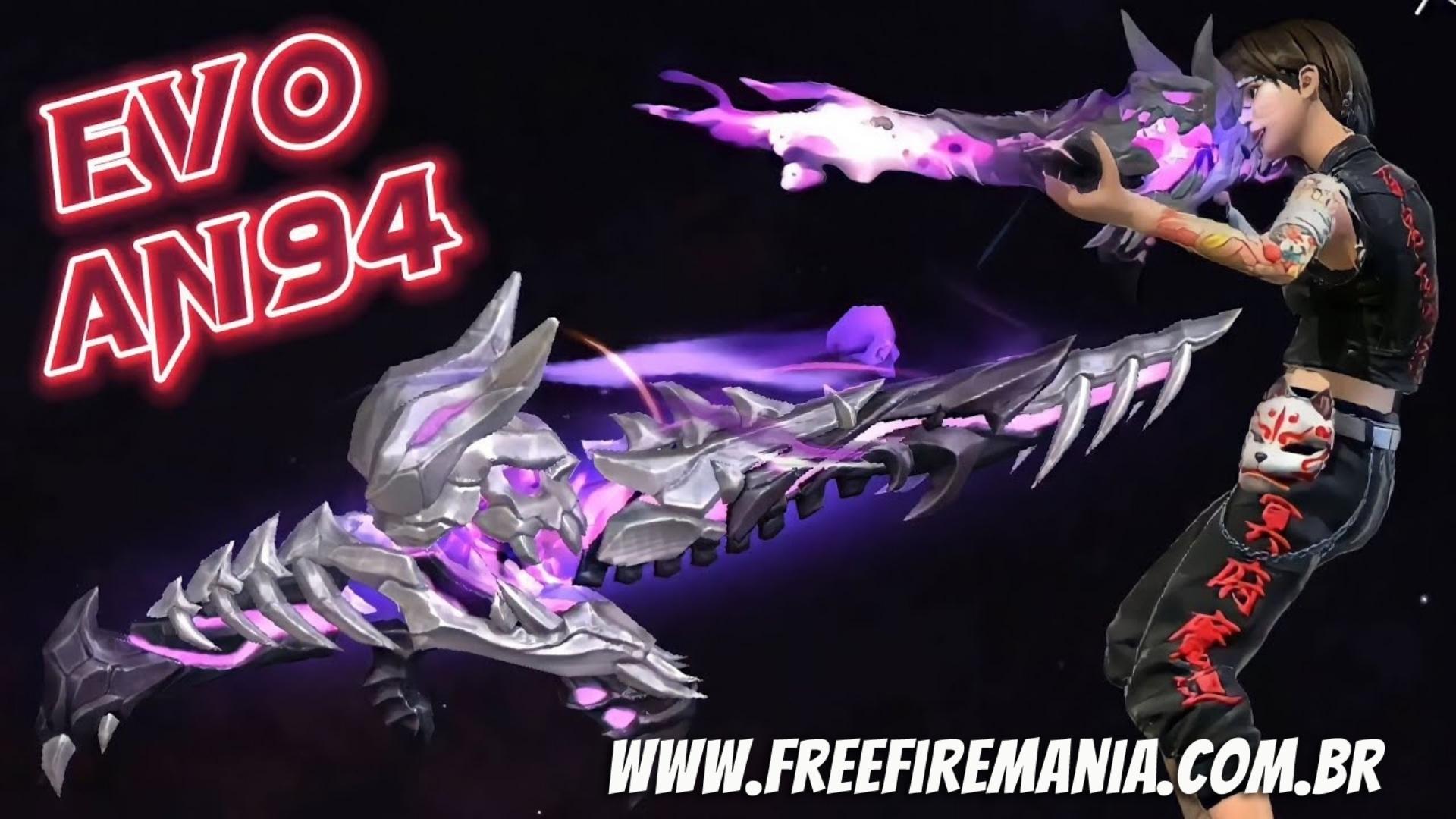 Free Fire: se filtra la nueva máscara de arma Evolutionary AN94