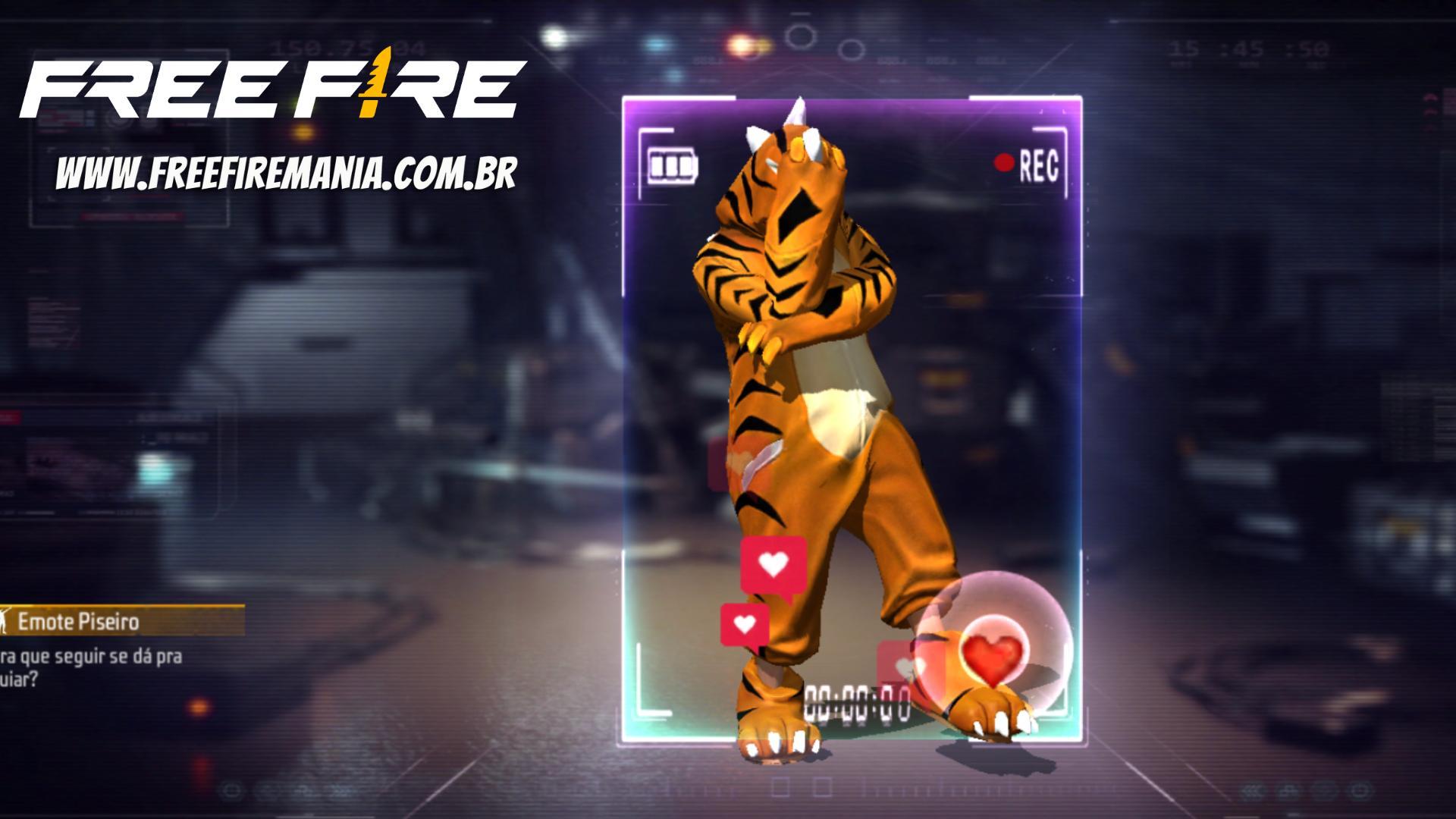 Novo Escolha Royale do Free Fire traz o emote Fantasma Flutuando