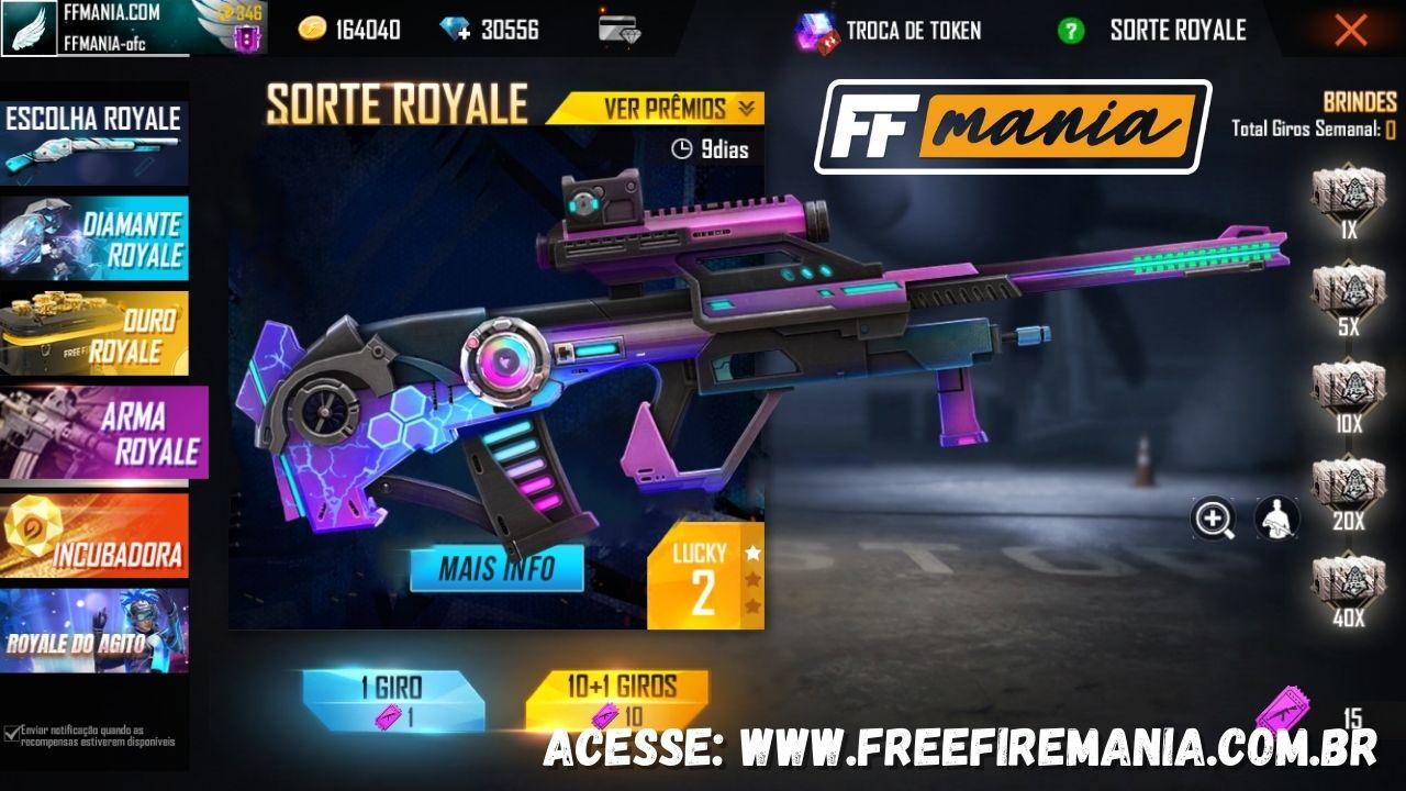 Free Fire: Royale baru menghadirkan AUG Cosmic Agents