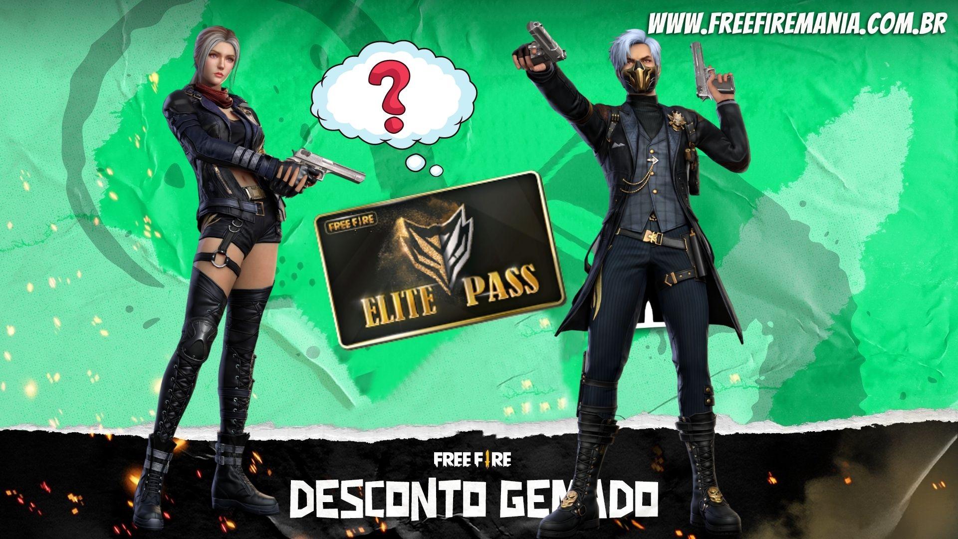 Free Fire recebe as novas skins Agente e Cavalheiro Cavernoso no Desconto Gemado